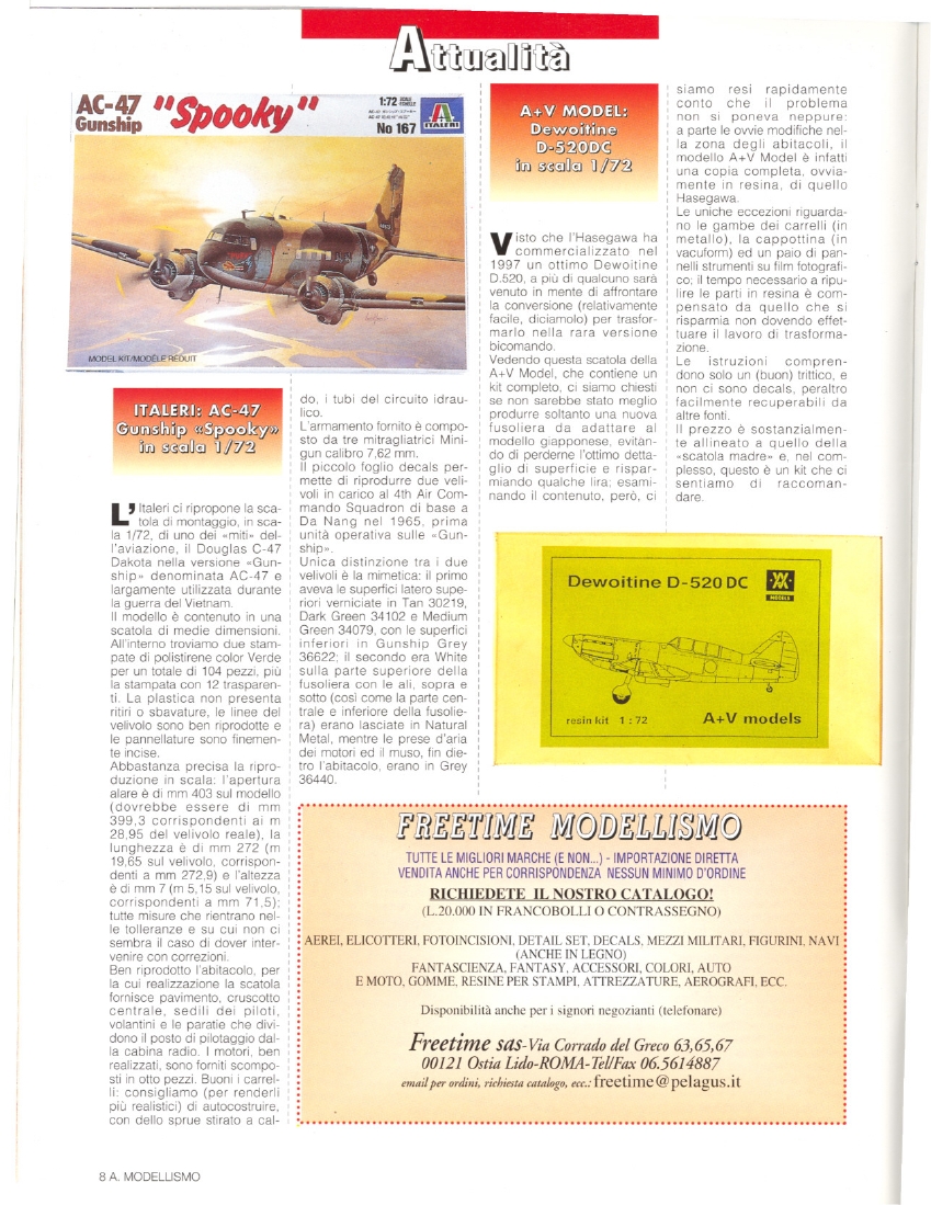 Aerei Modellismo 2000-12